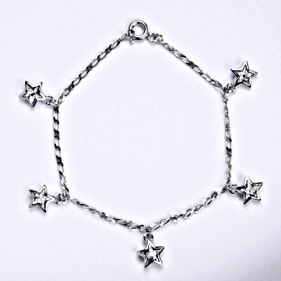 Čištín stříbrný se Swarovski čirými krystaly hvězda R 1326