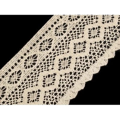 Krajka béžová -12.5cm - 180886 cena za m2