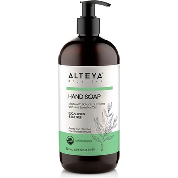 Alteya Organics tekuté mýdlo Eucalyptus & Tea Tree Bio 500 ml