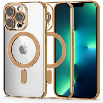 Apple Силиконов калъф кейс Tech-Protect Magshine MagSafe за iPhone 13 Pro, Gold
