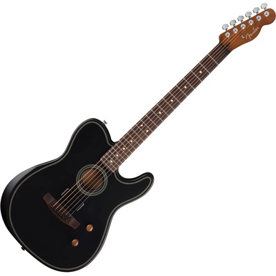 Fender Acoustasonic Standard Telecaster Black Електро-акустична китара