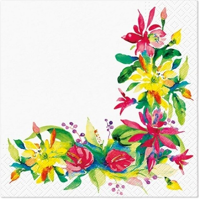 PAW Tete á Tete TL125600 Fragrant Corner servítky 3V 20ks 33x33cm