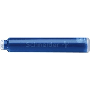 Schneider Патрон за писалка, 6 бр. , schneider, кралско синьо 6603 (6603)