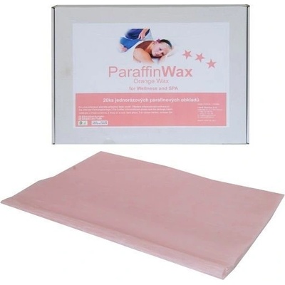 Lázně Olomouc s. r. o Парафинова обвивка за еднократна употреба - оранжева, 20 бр