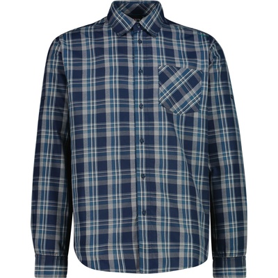 CMP Мъжка риза с копчета CMP Shirt Long Sleeves Shirt - B. Blue / Vaniglia / Petroleum - размер 52 (EU) (033-3074-0214)