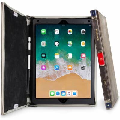 Twelve South BookBook - уникален кожен калъф за iPad Air 3 (2019), iPad Pro 10.5 (кафяв)