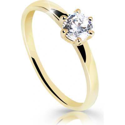 Cutie Jewellery diamonds Originální prsten Z6485 ze zlata s diamantem Žlutá