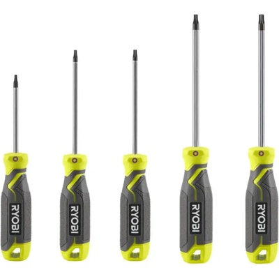 RYOBI КОМПЛЕКТ МАГНИТНИ ОТВЕРТКИ 5 БРОЯ torx ryobi rhsdst5 (4892210225153)