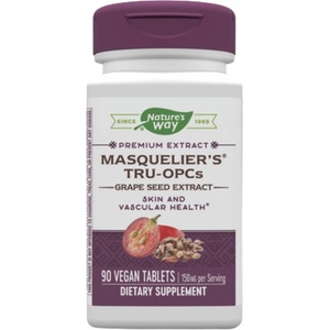 Nature's Way Masquelier's® Tru-OPCs | Grape Seed Extract [90 Таблетки]