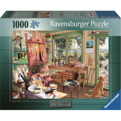 RAVENSBURGER Moje útočiště č.11 Zahradní ateliér 1000 dílků