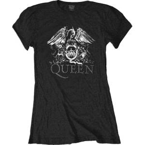 Queen Logo Black L Дамски Риза (QUTS19LB03)