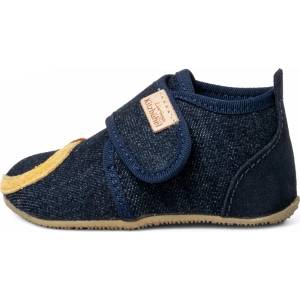 Living Kitzbühel Детски пантофи Living Kitzbühel Kid's Klettmodell Lutz Löwe Slippers - Navy - размер 22 (EU) (702-4192-0411)