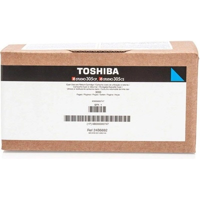 Toshiba original toner T305PCR, cyan, 3000str. , 900g (6B000000747)