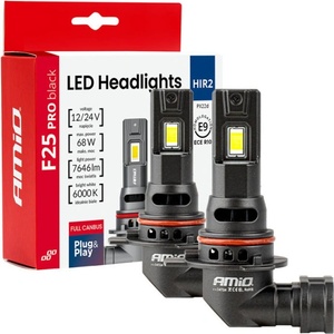 FORMPLAS КРУШКИ amio f25 pro black led hir2 9012 68w 12-24v