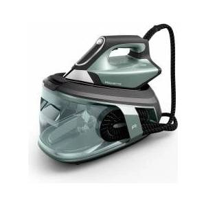 Rowenta Force Pro 500 Steam Ironing Station, 2800 W, 130 g/min variable steam output, steam boost of 600 g/min, energy-saving, Quicksteam technology, Eucalyptus/Black, VR9042F0 Ютии