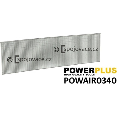 Hřebíky délky 32 mm, 500 ks, typ C, Powerplus