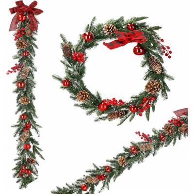 SPRINGOS CA1022 VÁNOČNÍ VĚNA 150 CM