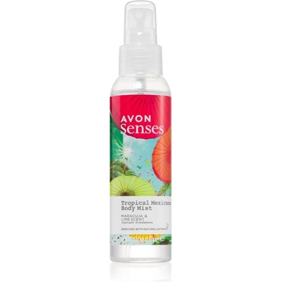 Avon Senses Tropical Mexicana osvěžující tělový sprej 100 ml