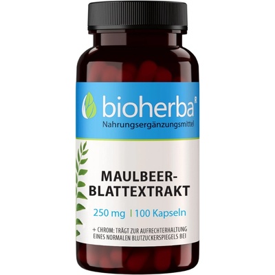 Bioherba Extrakt z listov moruše 250 mg 100 kapsúl