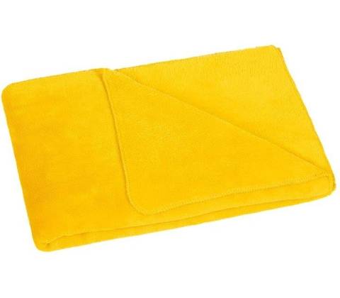 Brotex Detská micro deka žltá