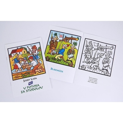 Omalovánky U potoka za stodolou Josef Lada – Zboží Dáma