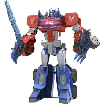 Hasbro Transformers Cyberverse roll and combine transform Optimus Prime