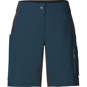 Vaude Дамски шорти за колоездене Vaude Women's Qimsa Shorty Cycling bottoms - Dark Sea - размер 36 (EU) (155-1237-0511)