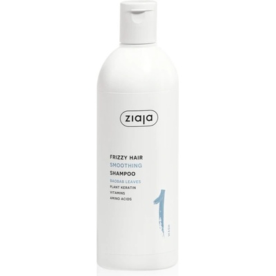 Ziaja Plant Essentials Baobab Leaves vyhlazující šampon pro kudrnaté vlasy 400 ml