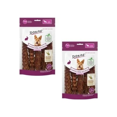 Dokas Dog Králičí hřbet s kostí 2 x 120 g