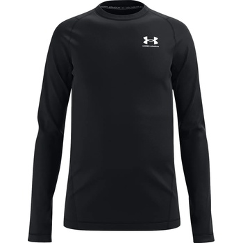 Under Armour Тениска с дълъг ръкав Under UA CG Armour LS-BLK 1366372-001 Размер YXS