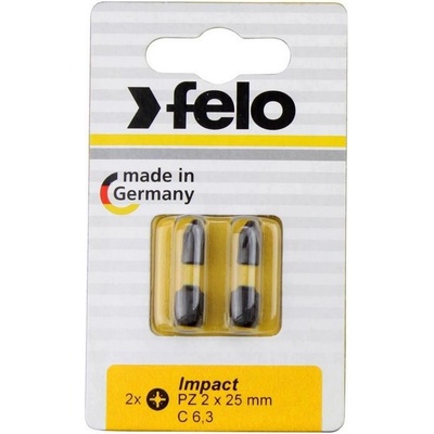 Felo Комплект битове Felo Impact - PZ2x50 mm, 2 бр (031 025 41)