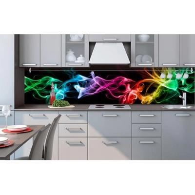 DIMEX ART Фототапет за кухня - черен дим 260 x 60 см