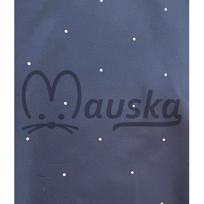 Softshell zimní puntíky na navy modré