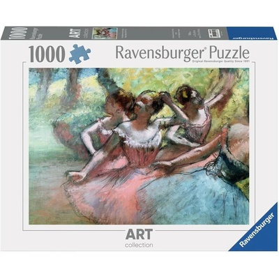Ravensburger Art Collection E.Degas Čtyři baletky na jevišti 1000 dielov