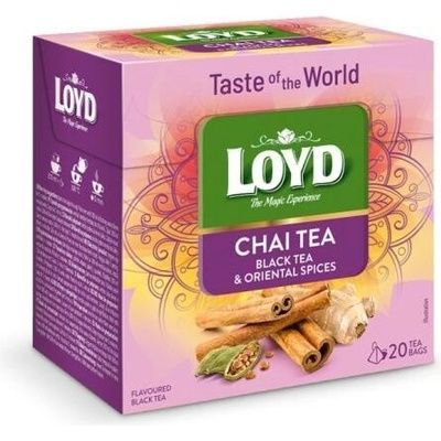 Loyd Tea world chai tea čierny čaj & orientálne korenie 36 g