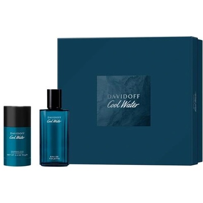 Davidoff Cool Water комплект за мъже EDT 75 ml и део стик 75 g