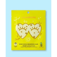 Lalarecipe Heart Goggle Brightening Mask hydrogélová maska na oči 7 g x 1 ks