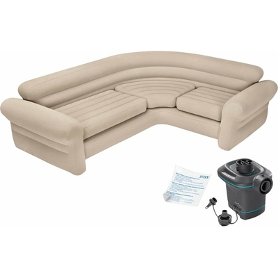 Intex Corner Sofa béžová 68575