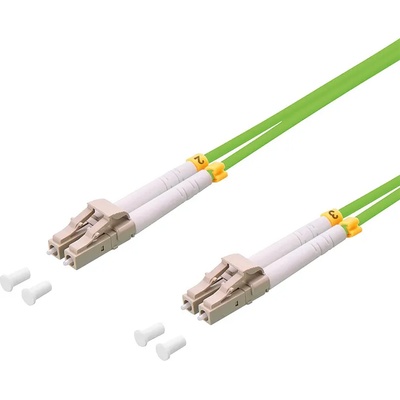 LogiLink Оптичен дуплексен пач кабел зелен 2 м (FP5LC02) (FP5LC02)