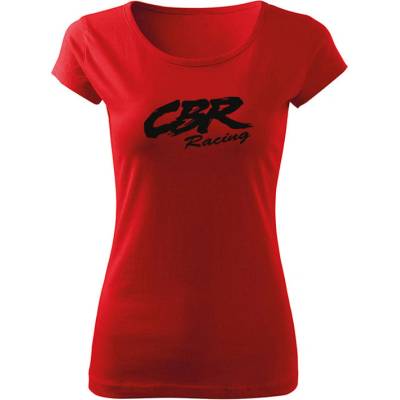 Tričko CBR racing dámske tričko Červená Čierna