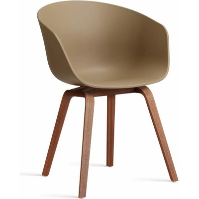 Hay AAC 22 Lacquered Walnut Veneer / clay