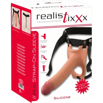 Realistixxx Strap on - hinged, hollow