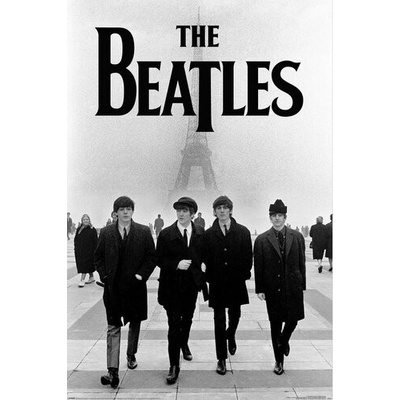 Postershop Plakát - The Beatles (Eiffel Tower)