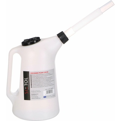 SIXTOL Kanva na prevádzkové kvapaliny MECHANIC FLUID CAN, plastová, 2 l
