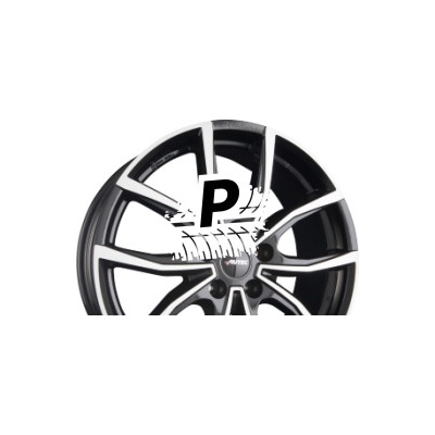 Autec Vidra 6,5x16 5x114,3 ET40 black polished