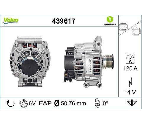 generátor VALEO 439617