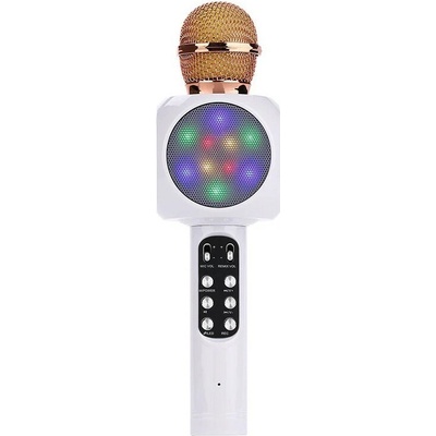 Karaoke mikrofon s reproduktorem Speaker White