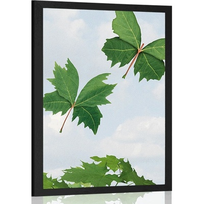 Plakát listy ve větru - 40x60 no frame