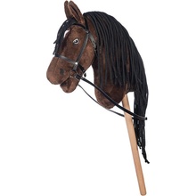 Hobby horse HKM hnědý bílý