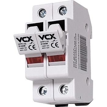 VCX CFPV-32 pojistkový odpojovač, 2P, 32A, 1kV se signalizací, na DIN lištu